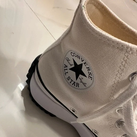 Converse new White High-Top Sneakers - Picture 5 of 10